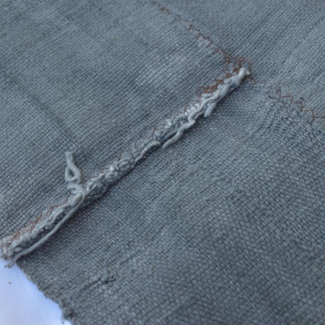 Textile Early 20th Century Indigo Textile Dogon or Mossi 65x40 Inch For Sale - Image 7 of 7