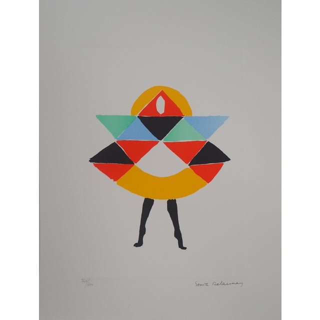 After Sonia Delaunay, Carnival, Lithograph For Sale