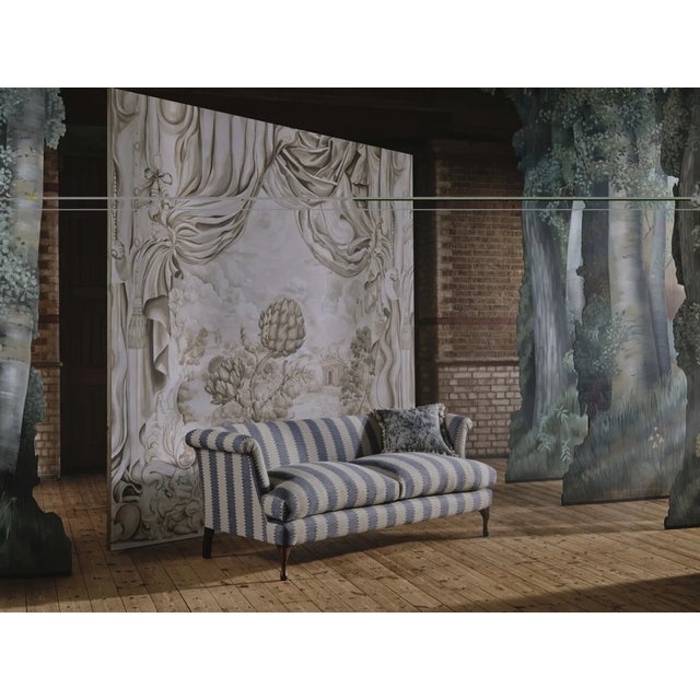 Traditional Sanderson Pygmalion Wallpaper in Alabaster For Sale - Image 3 of 3