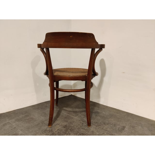 1950s Bentwood Armchair or Bistro Chair, 1950s For Sale - Image 5 of 10