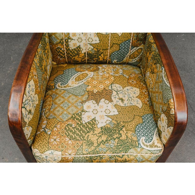 Vintage Art Deco Lounge Chairs in Birch and Pine, 1920s, Set of 2 For Sale - Image 14 of 18