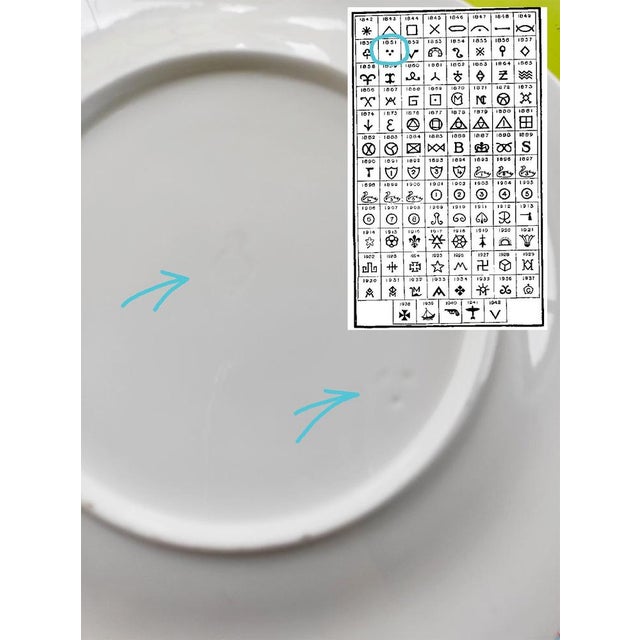 Ceramic Antique English Minton Indian Tree Plates, 1851, Set of 10 For Sale - Image 7 of 9