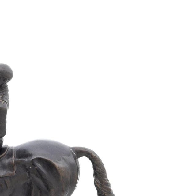 After Isidore Jules Bonhier, Jockey, Bronze For Sale - Image 4 of 6