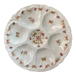 Antique Schmidt & Co Oyster Plate