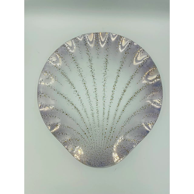 Vintage Mid-Century Translucent Sea Shell-Platter For Sale - Image 11 of 11