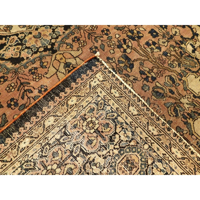 Antique Hand-Knotted Persian Rug. 4'x 7' For Sale - Image 15 of 16