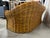 Late 20th Century Vintage Rattan Wicker Sofa For Sale - Image 5 of 11