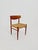 Danish Teak & Paper Cord Dining Chair from A.M. Mobler, 1960s For Sale - Image 11 of 11