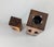 Brown Mid-Century Modern Black Walnut Flower Bud Vases For Sale - Image 8 of 12
