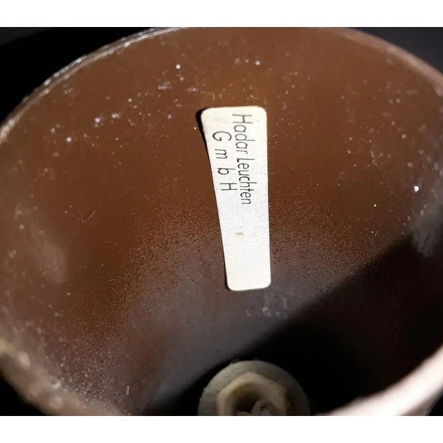 1970s Flat Ceiling Lamp from Hadar-Leuchten, 1970s For Sale - Image 5 of 6