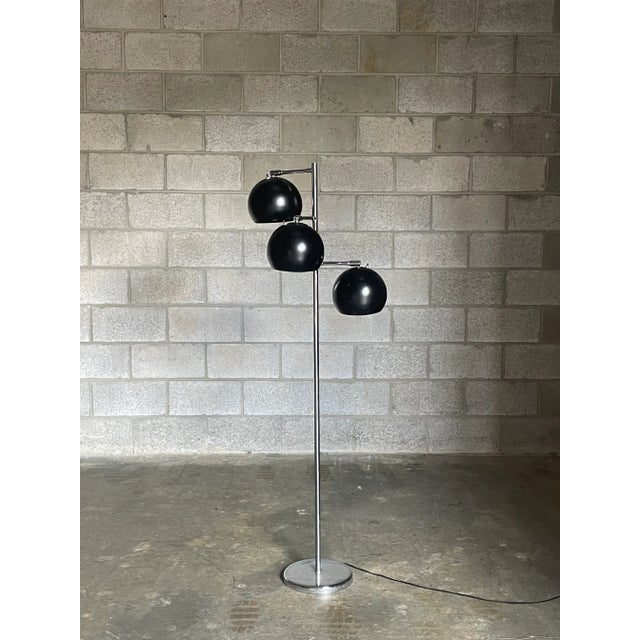 1970’s Koch and Lowy Three Arm Mid Century Modern Floor Lamp, Unmarked For Sale - Image 13 of 13