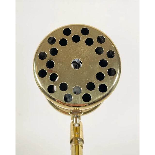 1970s Scandinavian Brass Table Lamp Model B-195 by Hans-Agne Jakobsson Ab Markaryd, 1970s For Sale - Image 5 of 13