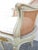 Antique French Louis XV Style Painted Corner Chair For Sale - Image 13 of 18