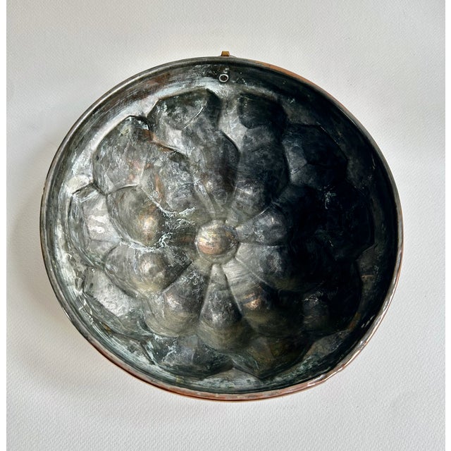 Early 20th Century Hammered Copper Mould For Sale - Image 16 of 17