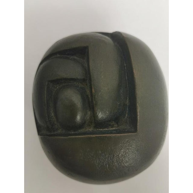 SZÉKELY Pierre, 1923-2001 Egg universe Limited edition from the Paris mint Bronze with green-brown patina and traces of...