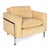 ROBERT HAUSSMANN MODEL RH 302 CHROME AND UPHOLSTERED LOUNGE CHAIR Designed in 1954-56, probably for Hans Kaufeld or...