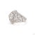 Modern Early 20th Century 2.05 Carat Round Brilliant Cut Diamond Gold Ring, Size 6.5 For Sale - Image 3 of 9