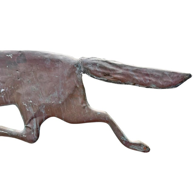 Early 20th Century American Copper Thoroughbred Horse Weathervane For Sale - Image 13 of 16