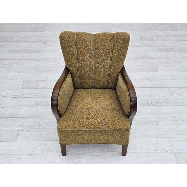 Vintage Danish Armchair, 1950s For Sale - Image 17 of 18