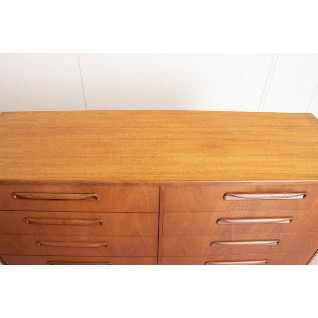1960s Mid-Century Double Chest of Drawers from G Plan Fresco, 1960s For Sale - Image 5 of 10