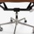 Metal Eames for Herman Miller Soft Pad Management Chair - Cognac Brown Leather For Sale - Image 7 of 10