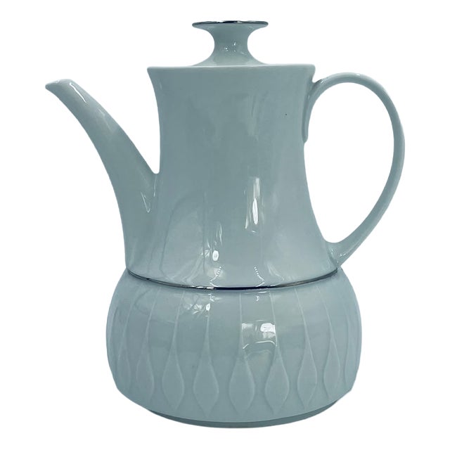Porcelain Lanzette Teapot by Tapio Wirkkala for Thomas, 1965 For Sale