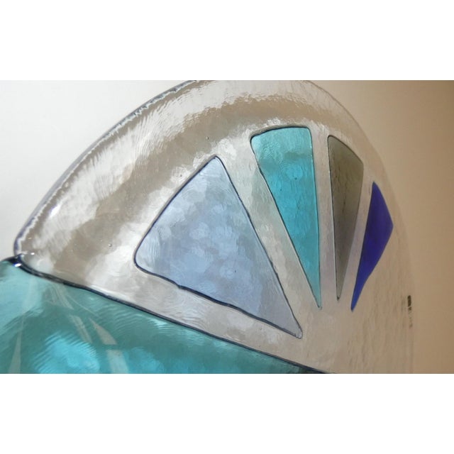 Murano Glass Wall Lights by Aureliano Toso for Itre, 1975, Set of 2 For Sale - Image 15 of 18