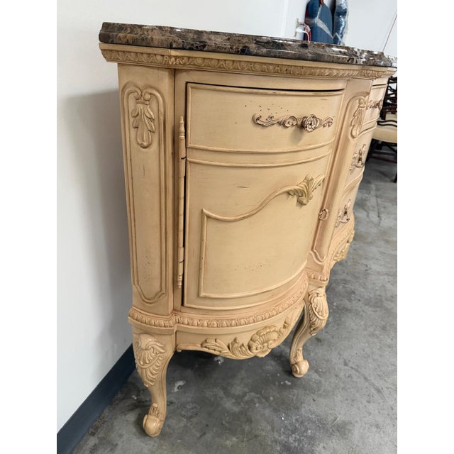 Marble Top Credenza For Sale - Image 11 of 13