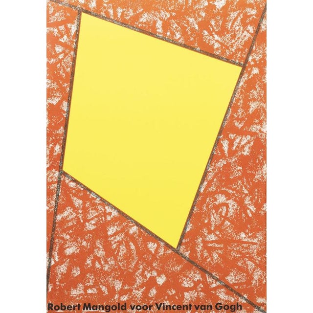 Homage to Van Gogh Poster after Robert Mangold, 1990 For Sale - Image 6 of 6
