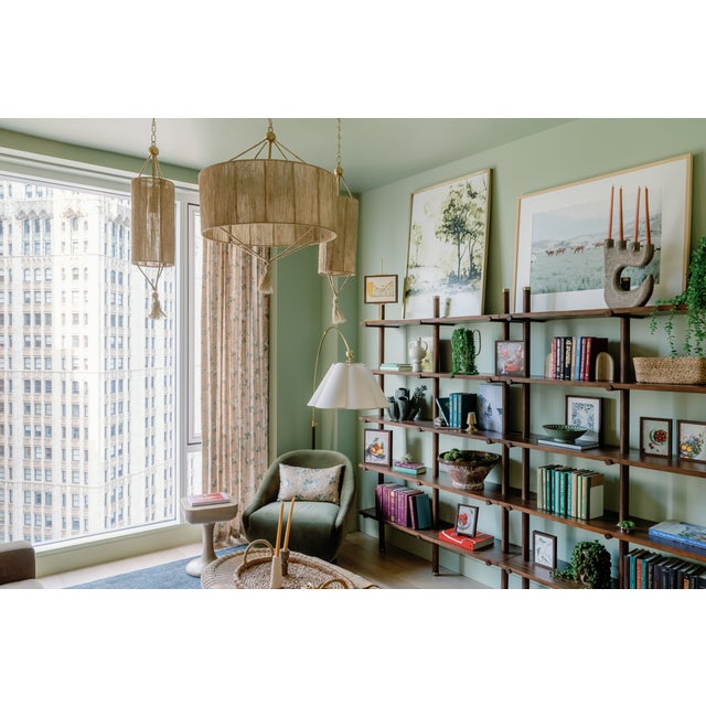 Mitzi Janie 22 in. 1 Light Floor Lamp in Aged Brass and True Bronze Finish For Sale - Image 13 of 13