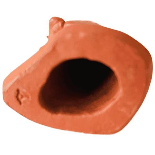 Vintage Terracotta Madonna Statue by Maria Yves Le Pape, 1970s For Sale - Image 4 of 5