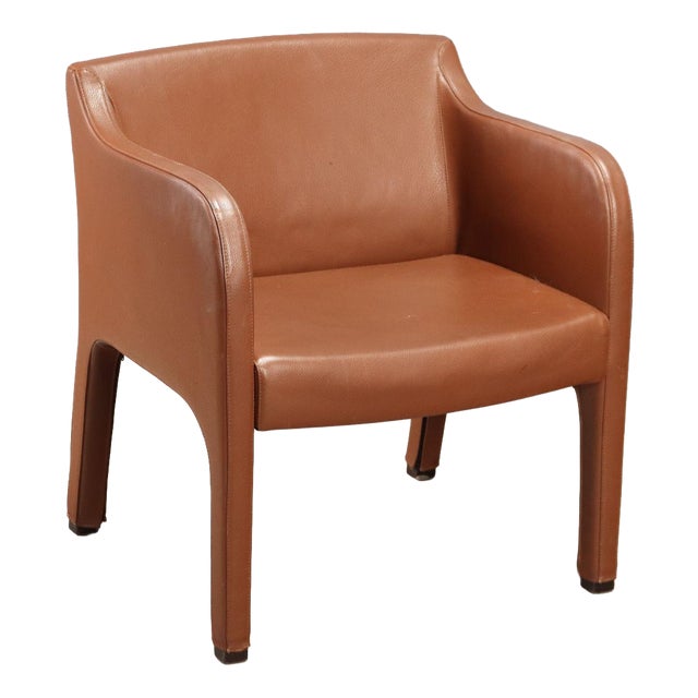 System Armchair in Leather and Foam from Busnelli, 2000s For Sale