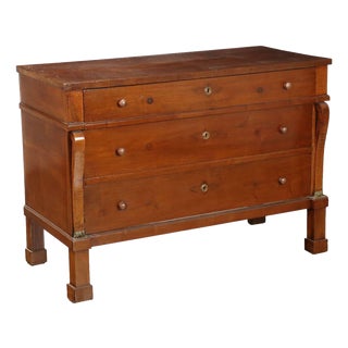 Restoration Chest of Drawers in Walnut For Sale
