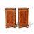 Pair of Burl Walnut Serpentine Chests For Sale - Image 4 of 9