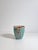 Vintage Turquoise Ceramic Vase by Alexandre De Wemmel, Belgium, 1950s For Sale - Image 4 of 11