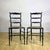 Rustic Ladder-Back Chairs, Set of 2 For Sale - Image 5 of 9