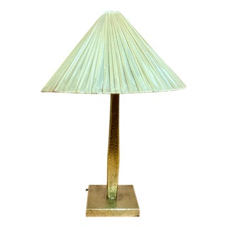 Hammered Table Lamp, 1950 For Sale