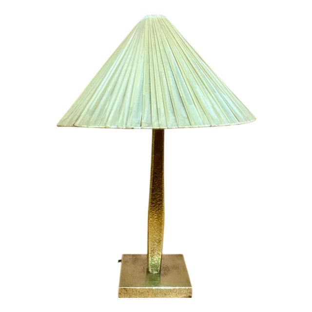 Hammered Table Lamp, 1950 For Sale