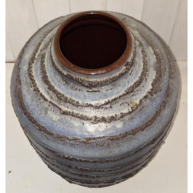 1970s Large Vintage German Ceramic Vase from Carstens Tönnieshof, 1970s For Sale - Image 5 of 7