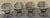 A striking five-piece outdoor set by Homecrest, dating to the mid-1960s. The set includes four sculptural “Casino” lounge...
