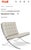 Pair of 1980s Authentic Knoll Studio Barcelona Chairs, Mies Van Der Rohe Ivory Leather For Sale - Image 11 of 13