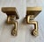 1930s Art Deco Carved Gilt Wood Wall Brackets / Shelves - A Pair For Sale - Image 4 of 12