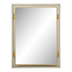French 1970s Modernist Mirror by Guy Lefevre for Maison Jansen
