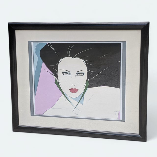 Vintage 1980s Serigraph Limited Edition Released for Mirage Editions, Santa Monica, CA Published in 1988 Measures 36.25"H...