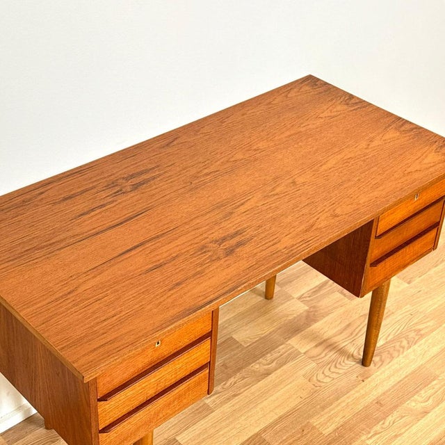 Writing Desk in Teak, 1950s-60s, Denmark For Sale - Image 5 of 14