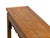 Auburn Vintage Oriental Light Brown Dragon Motif Apron Wood Bench Table For Sale - Image 8 of 13