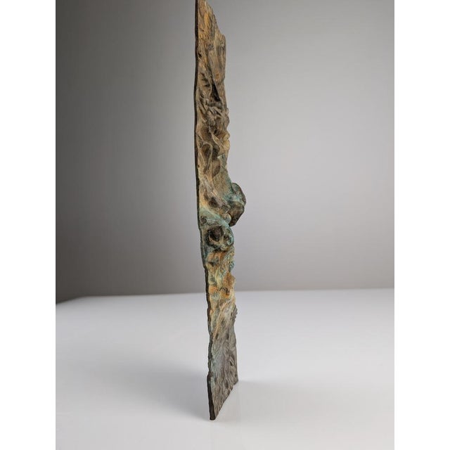 Antique Bronze Relief of Nature and Birds, 1900s For Sale - Image 6 of 11