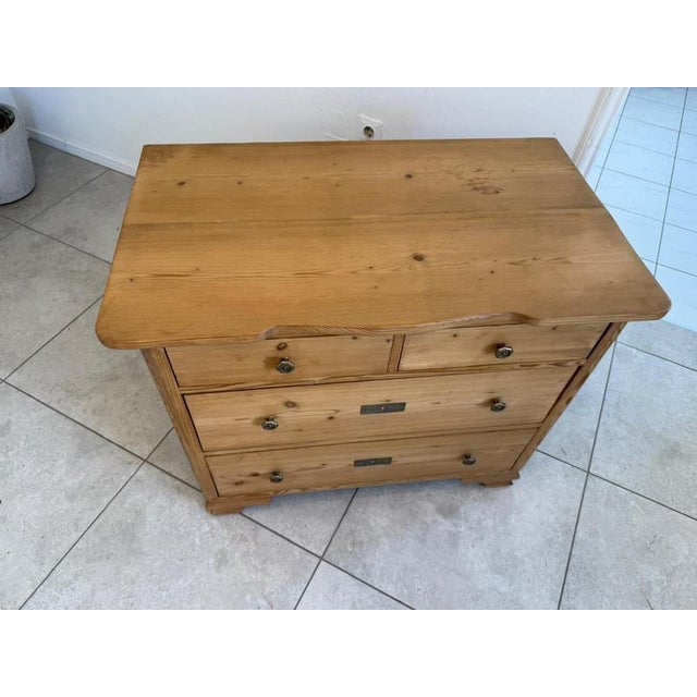 Art Nouveau Chest of Drawers in Wood, 1890s For Sale - Image 5 of 10