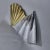 Curtis Jere Outfold Silver and Gold Wave Wall Sculpture Vintage 1985 For Sale - Image 9 of 12