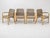 Mid-Century Modern Model 45 Armchairs by Alvar Aalto for Artek, 1970s, Set of 4 For Sale - Image 3 of 18